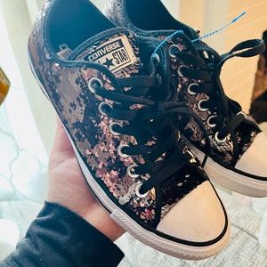 Sequin Converse